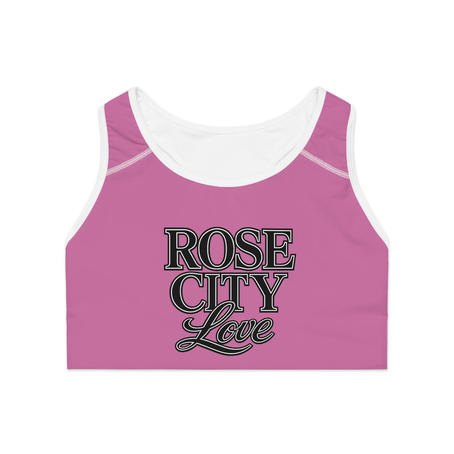 Rose City Love | Sports Bra — Pink