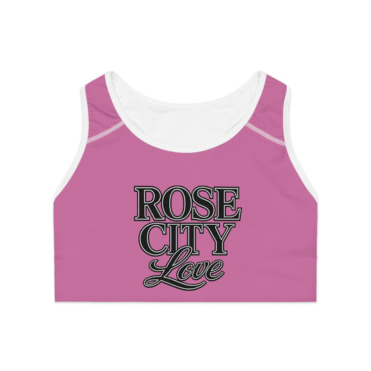 Rose City Love | Sports Bra — Pink