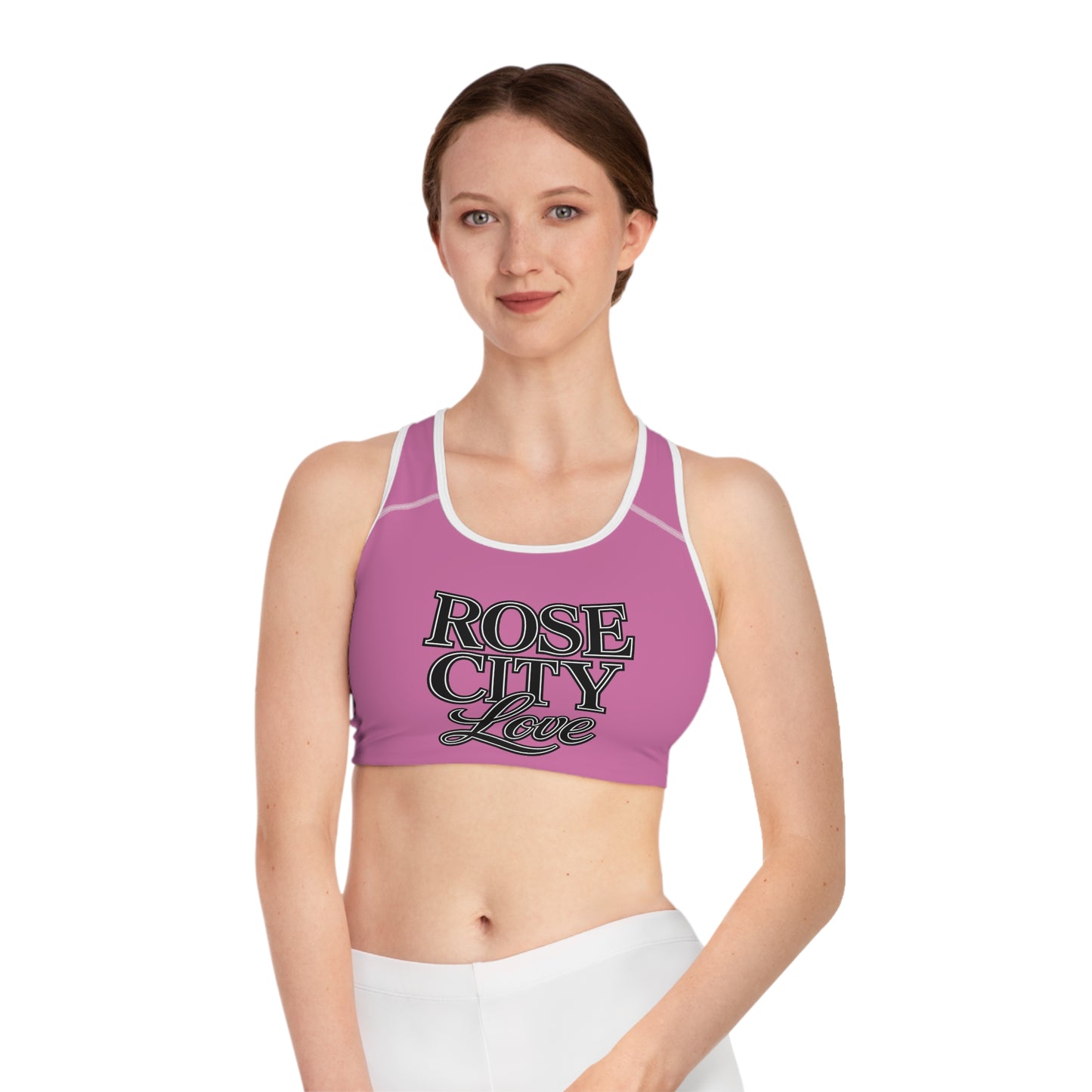 Rose City Love | Sports Bra — Pink
