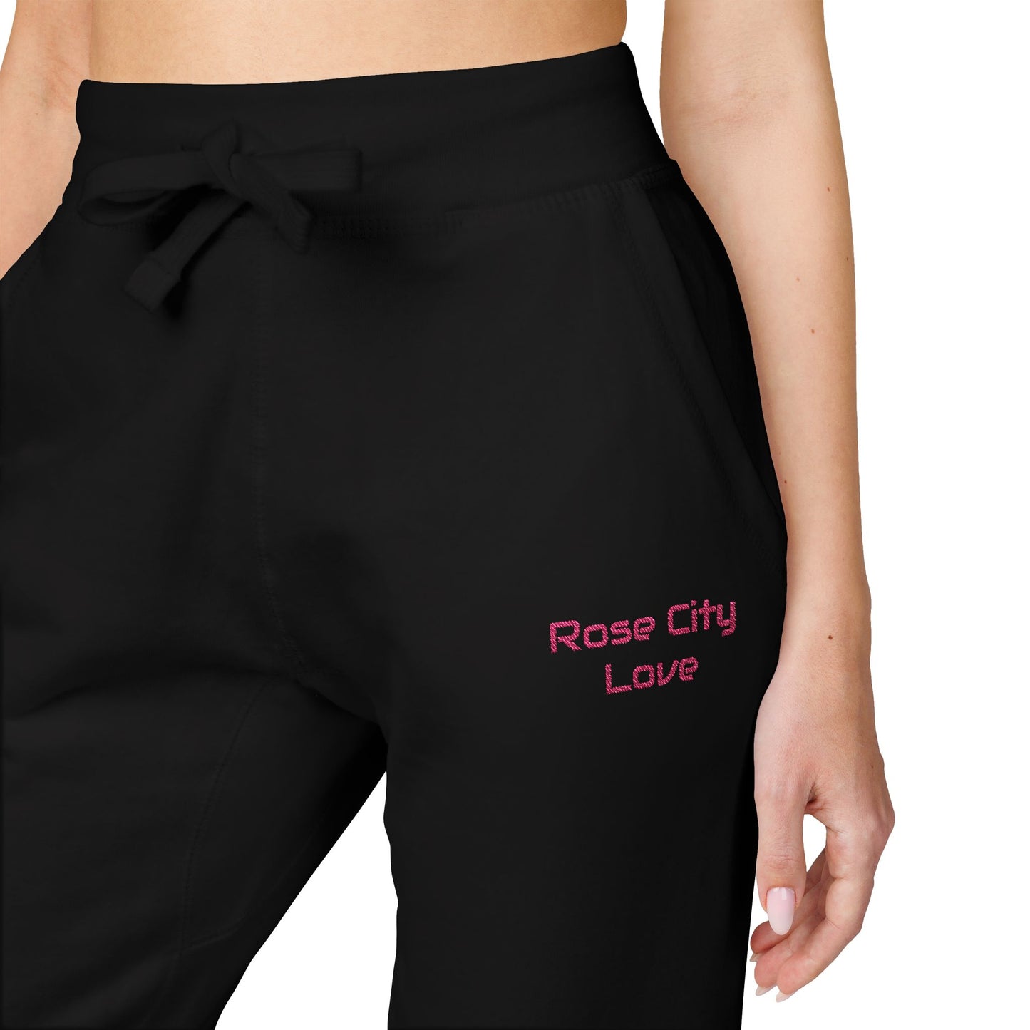 Rose City Love - Embroidered Sweatpants