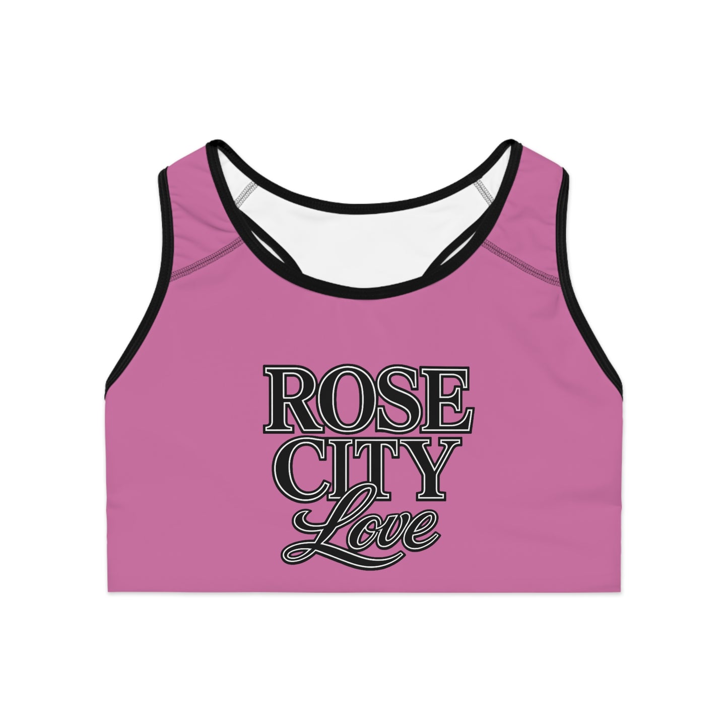 Rose City Love | Sports Bra — Pink
