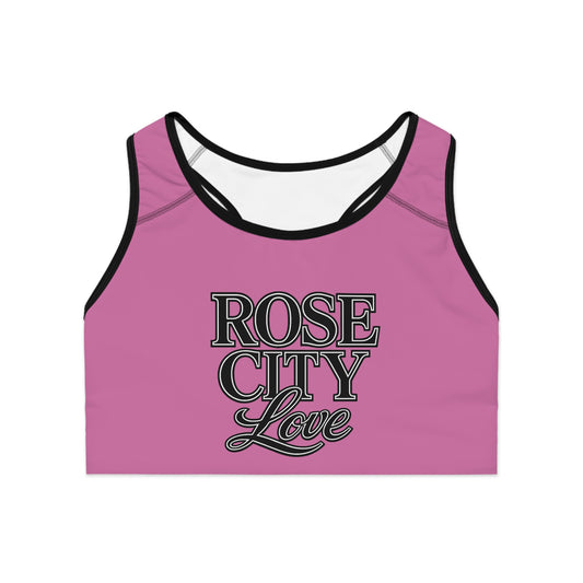 Rose City Love | Sports Bra — Pink