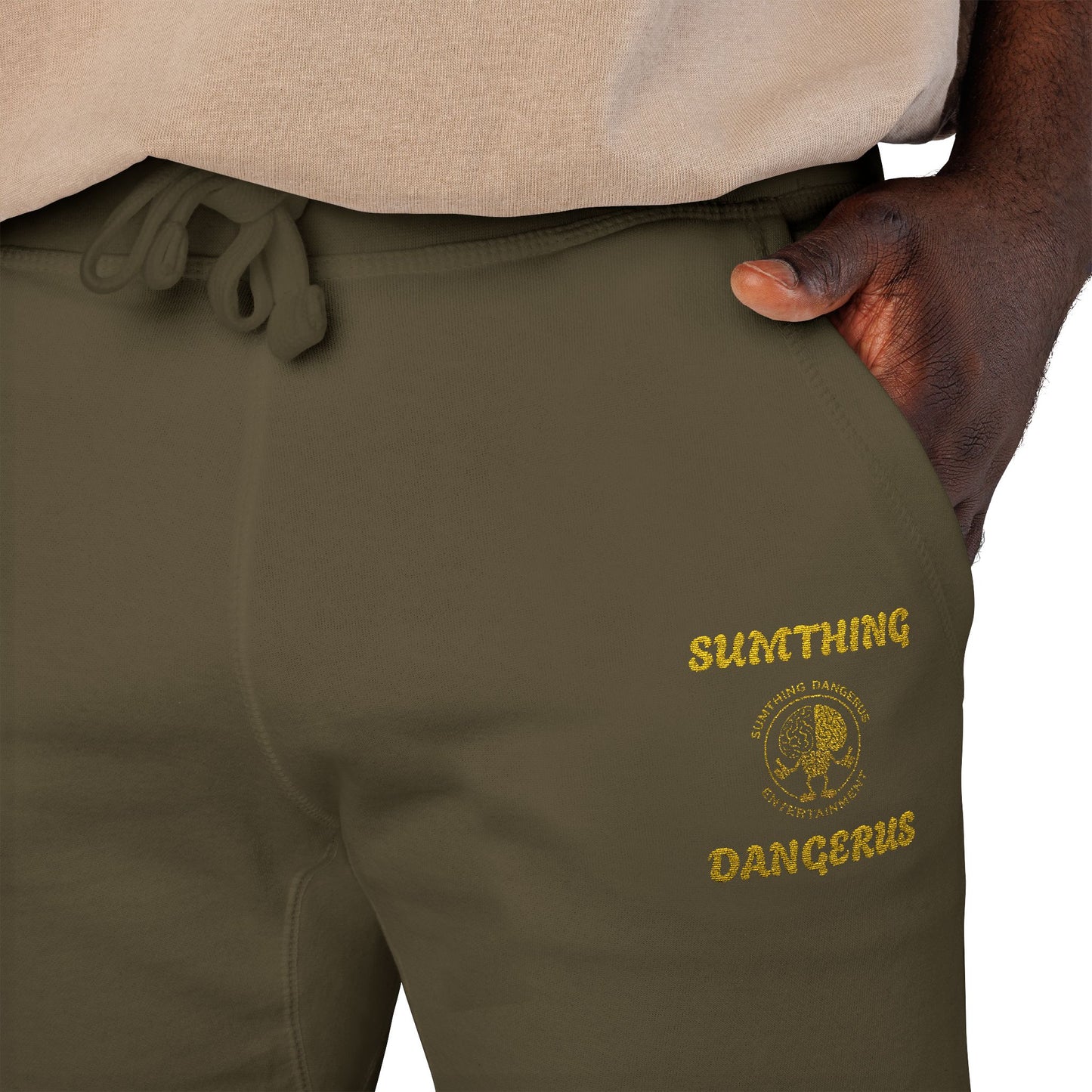 Sumthing Dangerus — Fleece Joggers