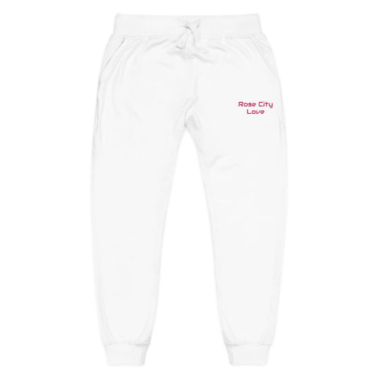 Rose City Love - Embroidered Sweatpants